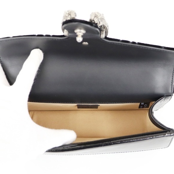 Gucci Shoulder Bag Duonysus Chain Black - Picture 4 of 5